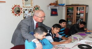 İl Milli Eğitim Müdürü Dr. Hüseyin GÜNEŞ den Osman Yıldırım Özel Eğitim ve Mesleki Eğitim Merkezine Ziyaret
