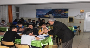 İl Milli Eğitim Müdürü Dr. Hüseyin GÜNEŞ Anadolu İmam Hatip Lisesi Pansiyonunu Ziyaret Etti