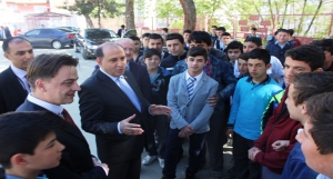 Sayın Valimiz İbrahim Halil ÇOMAKTEKİN den Amasya Mesleki ve Teknik Anadolu Lisesine Ziyaret
