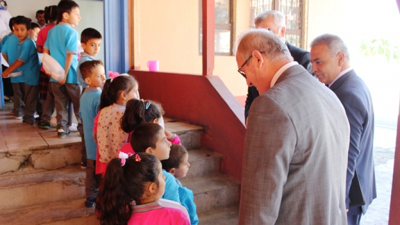 İl Milli Eğitim Müdürü Dr. Hüseyin GÜNEŞ Boğazköy İlk ve Ortaokulunu Ziyaret Ederek İncelemelerde Bulundu