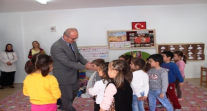 İl Milli Eğitim Müdürü Dr. Hüseyin GÜNEŞ YHKB Zeynep Hatun Anaokulunu Ziyaret Etti
