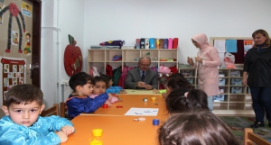 İl Milli Eğitim Müdürü Dr. Hüseyin GÜNEŞ YHKB Zeynep Hatun Anaokulunu Ziyaret Etti