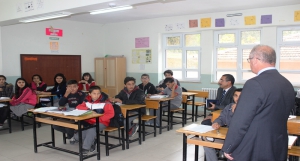 İl Milli Eğitim Müdürü Dr. Hüseyin GÜNEŞ İlyas Ortaokulunu Ziyaret Etti