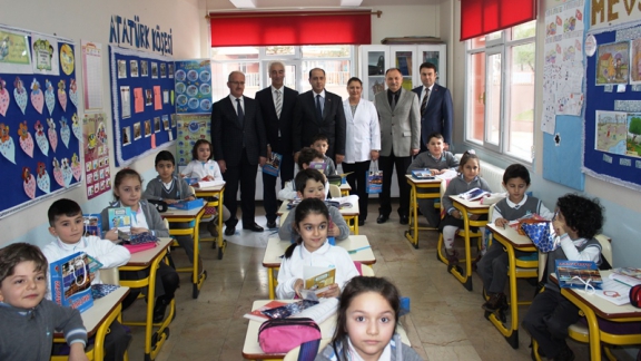 Sayın Valimiz İbrahim Halil ÇOMAKTEKİN den Özel Başkent Kutlubey Okuluna Ziyaret