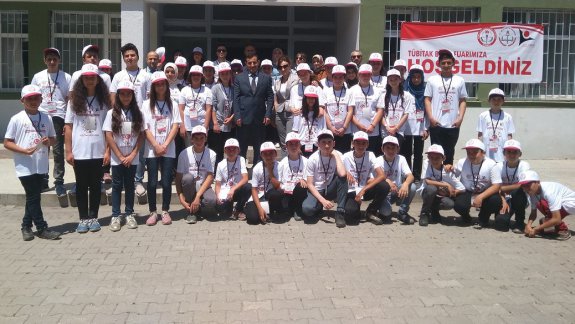 Aydınca Şehit Şaban Gökçe Ortaokulu 4006 Bilim Fuarı Proje Sergisi Açıldı