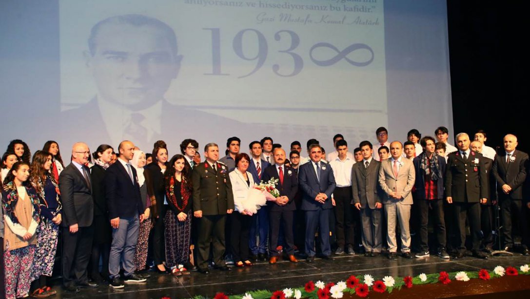 Gazi Mustafa Kemal Atatürkü Anma Programı Yapıldı