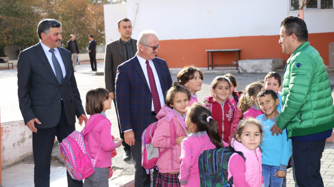 İl Milli Eğitim Müdürümüz Dr. Hüseyin GÜNEŞ, Ovasaray İlk-Ortaokulunu Ziyaret Etti