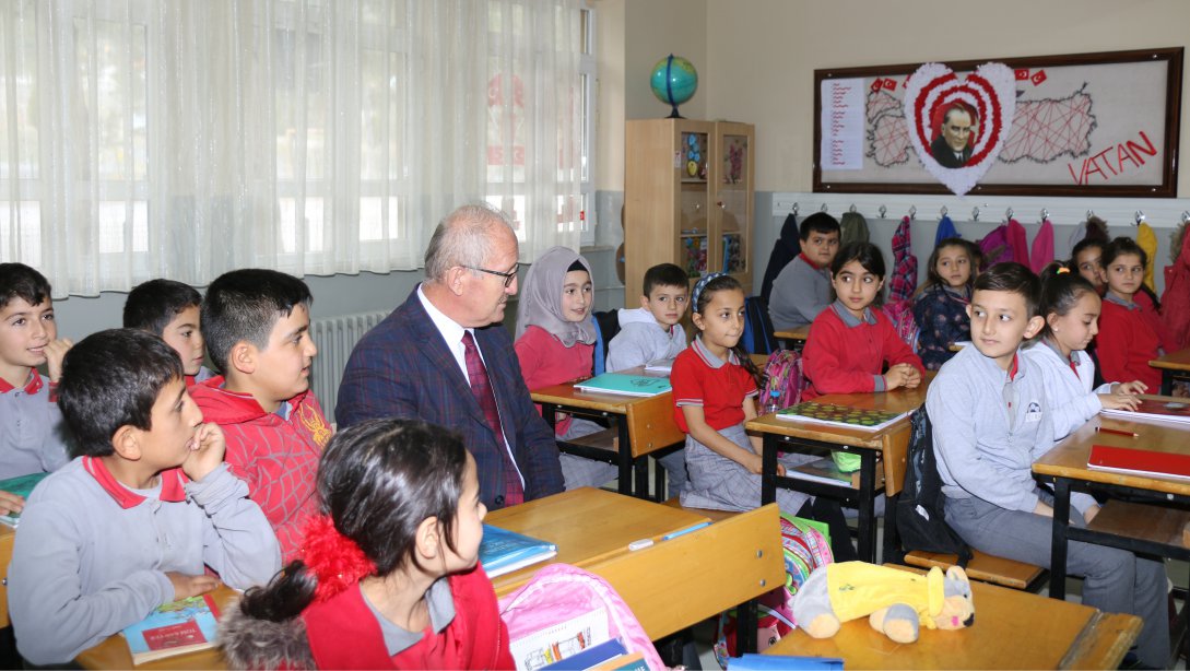 İl Milli Eğitim Müdürümüz Dr. Hüseyin GÜNEŞ, Büyük Kızılca İlk-Ortaokulunu Ziyaret Etti