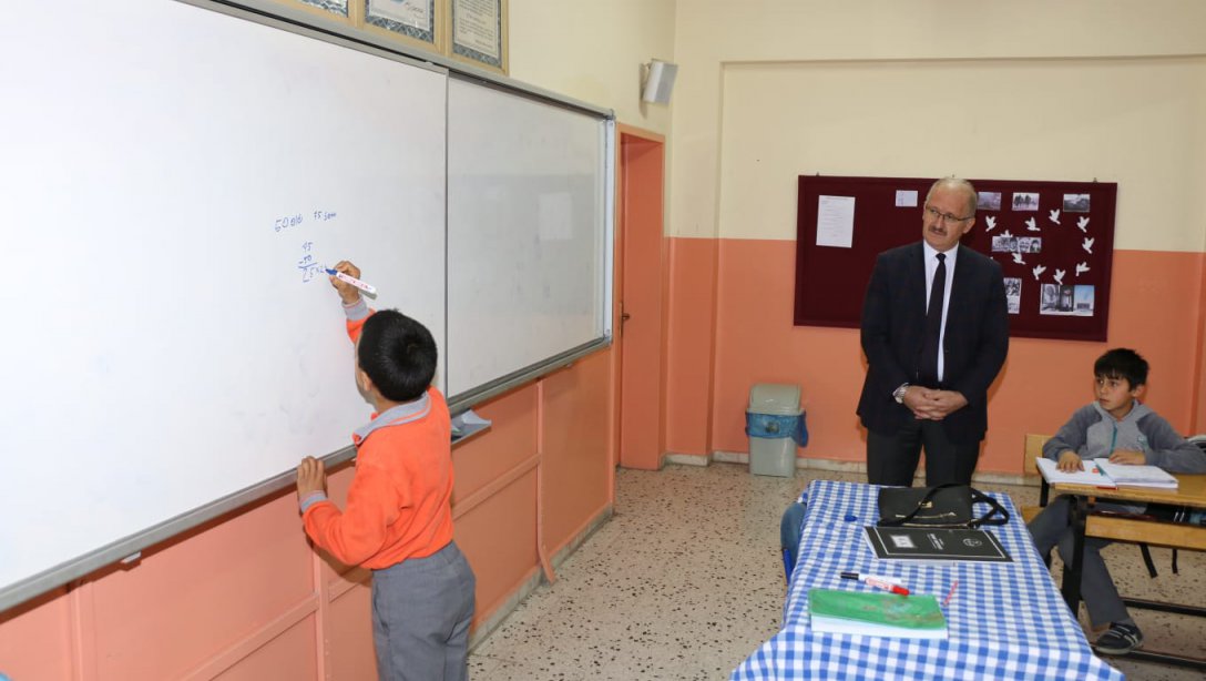 İl Milli Eğitim Müdürümüz Dr. Hüseyin GÜNEŞ, Yeşil Yenice İlk-Ortaokulunu Ziyaret Etti