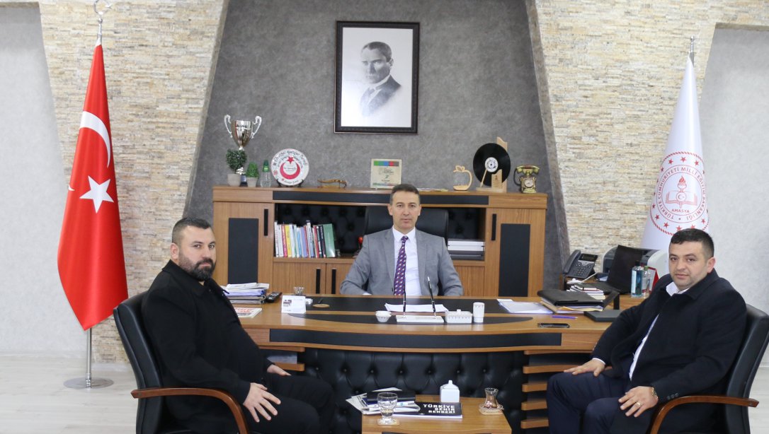 Amasyaspor Başkanı Metin GENÇ İl Müdürümüzü Ziyaret Etti