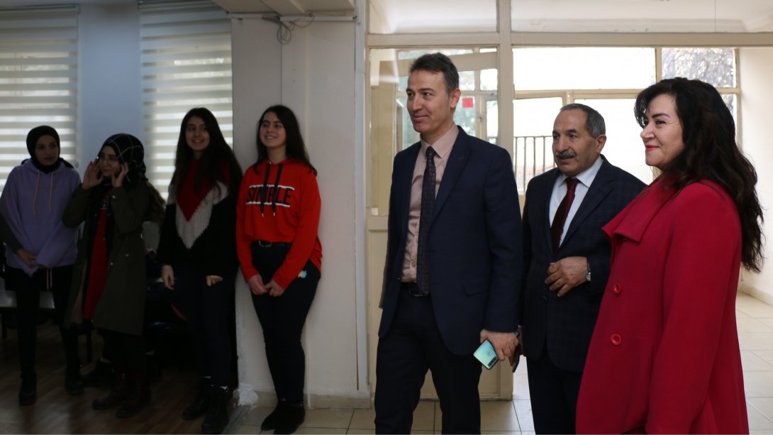 İl Müdürümüz Amasya Anadolu Lisesi Pansiyon Binasını Ziyaret Etti