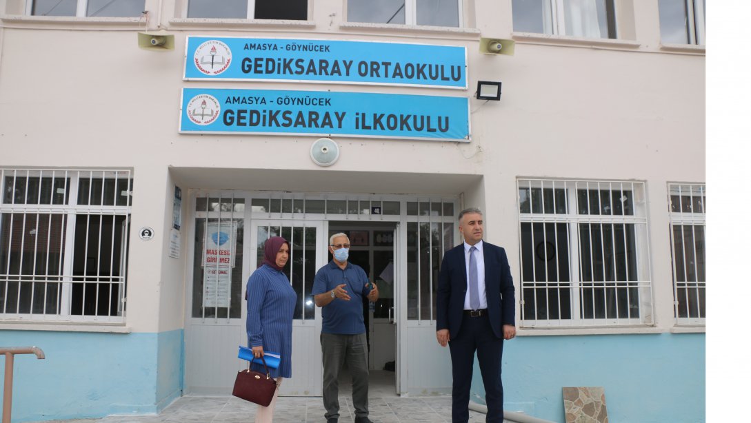 İl Milli Eğitim Müdürümüz Ömer Coşkun'dan Gediksaray Ortaokulu'na ziyaret