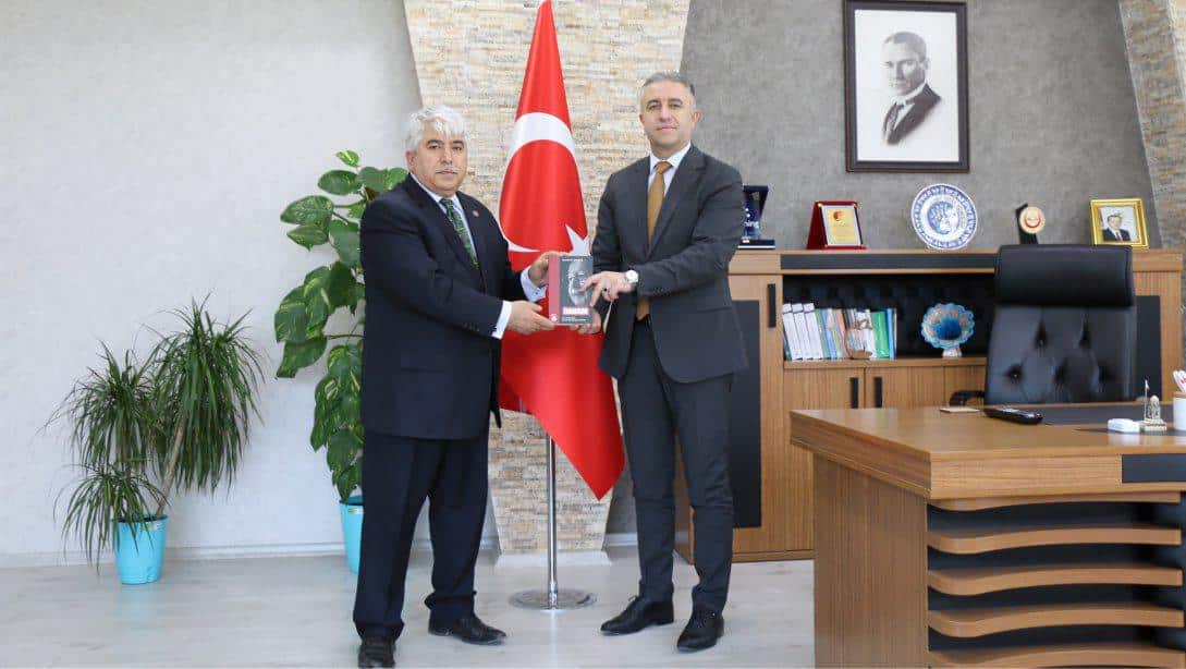 Yeniden Refah Partisi Amasya İl Başkanı Osman AY  İl Müdürümüzü Ziyaret Etti.