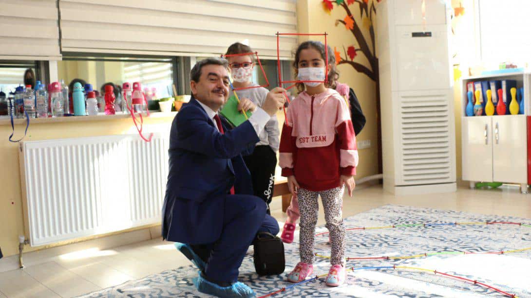 İl Müdürümüz Mehmet Türkmen'den Amasya Üniversitesi Dr. Hikmet Develi Anaokulu'na Ziyaret
