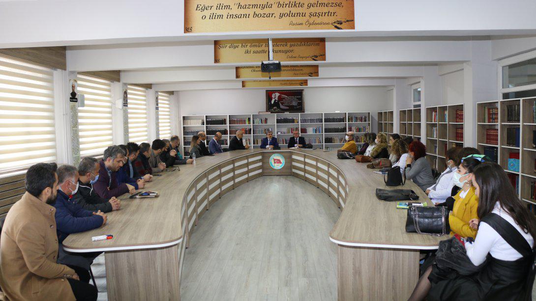 İl Müdürümüz Mehmet TÜRKMEN' den Okullarımıza Ziyaret