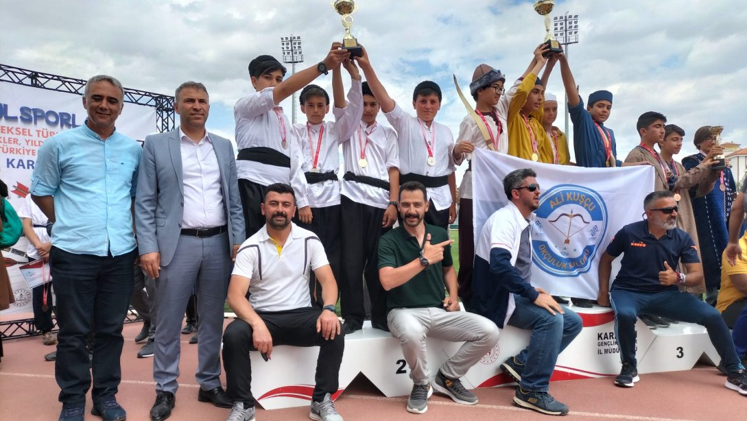 Okçuluk Takımlarımızın Büyük Başarısı:Bir Türkiye Şampiyonluğu İki Türkiye İkinciliği