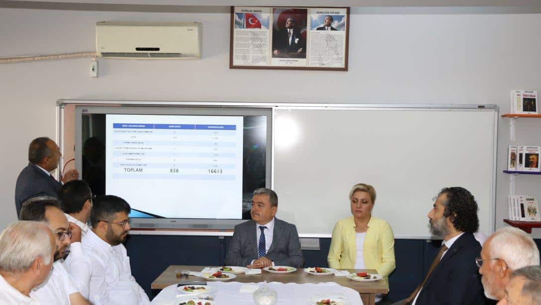 Amasya Şehit Mehmet Gök Halk Eğitimi Müdürlüğünde STK 'larla Toplantı Yapıldı
