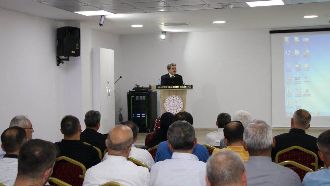 LGS KOMİSYON BAŞKANLARI İL MİLLî EĞİTİM MÜDÜRLÜĞÜMÜZDE TOPLANDI