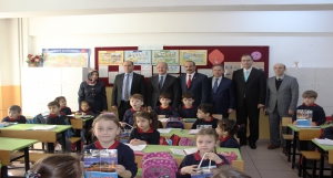 Valimiz Sayın İ. Halil ÇOMAKTEKİN,  Nihat Bayramoğlu İlkokulunu Ziyaret Etti