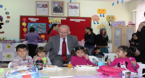 İl Milli Eğitim Müdürü Dr. Hüseyin GÜNEŞ den Mehmetçik İlk ve Ortaokuluna Ziyaret