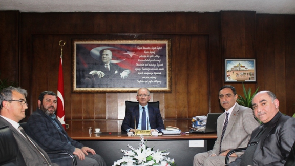 Amasya Üniversitesi Rektör Adayı Prof. Dr. Mustafa Kasım KARAHOCAGİL den Ziyaret