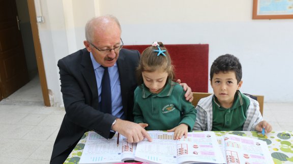 İl Milli Eğitim Müdürümüz Dr. Hüseyin GÜNEŞ, Fındıklı TOKİ İlk ve Ortaokulunu Ziyaret etti