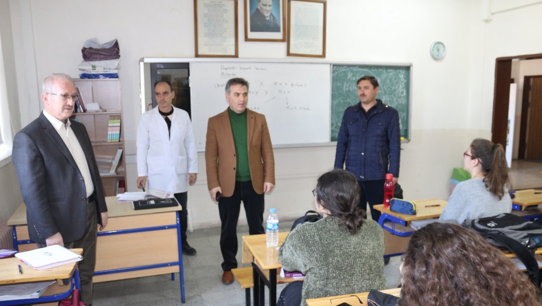 İl Milli Eğitim Müdürü Dr. Hüseyin GÜNEŞ, Suluova İlçesini Ziyaret Etti