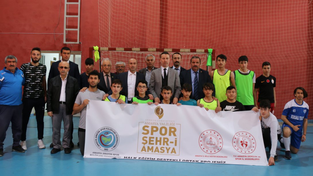 Spor Şehri Amasya Projesi Kapsamında Taşova İlçesi Ziyaret Edildi