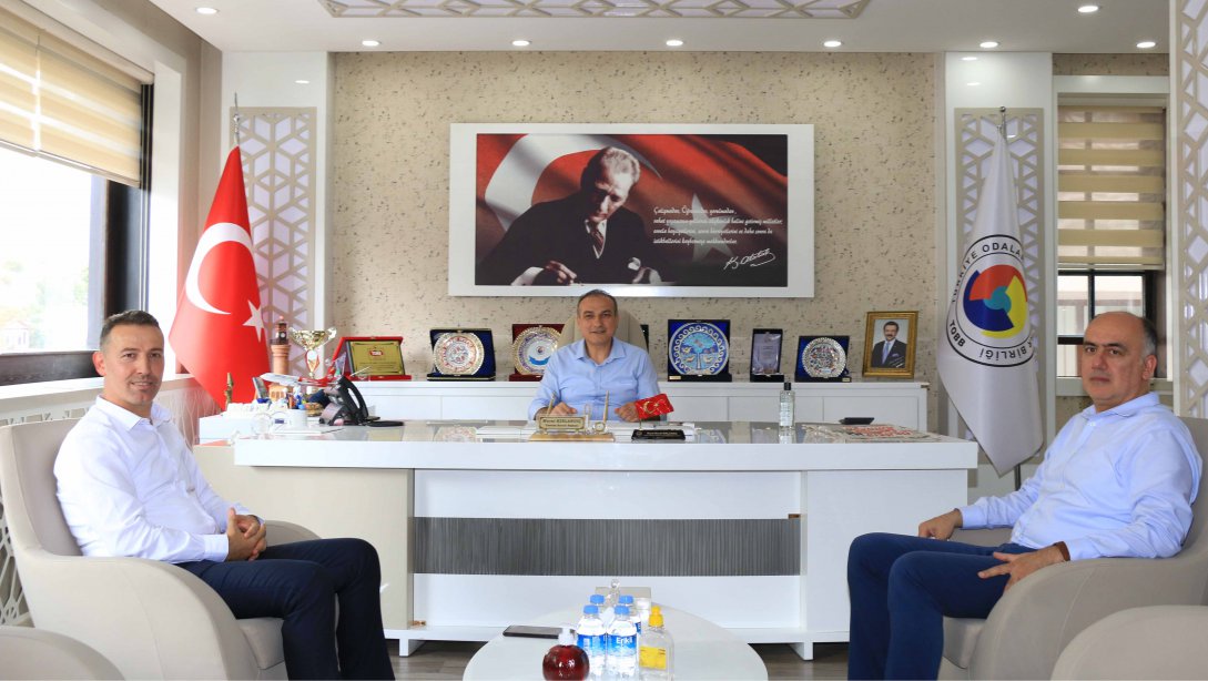 İl Müdürümüz Ticaret ve Sanayi Odası Başkanı Murat Kırlangıç'ı Ziyaret Etti