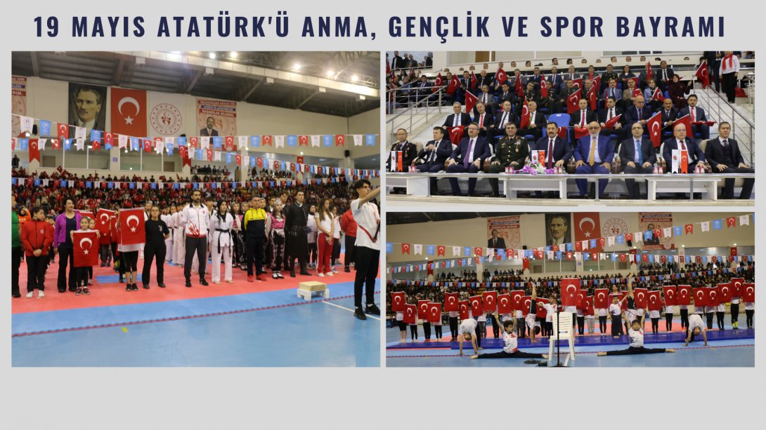 19 Mayıs Atatürk'ü Anma, Gençlik ve Spor Bayramı Amasya'da Coşkuyla Kutlandı