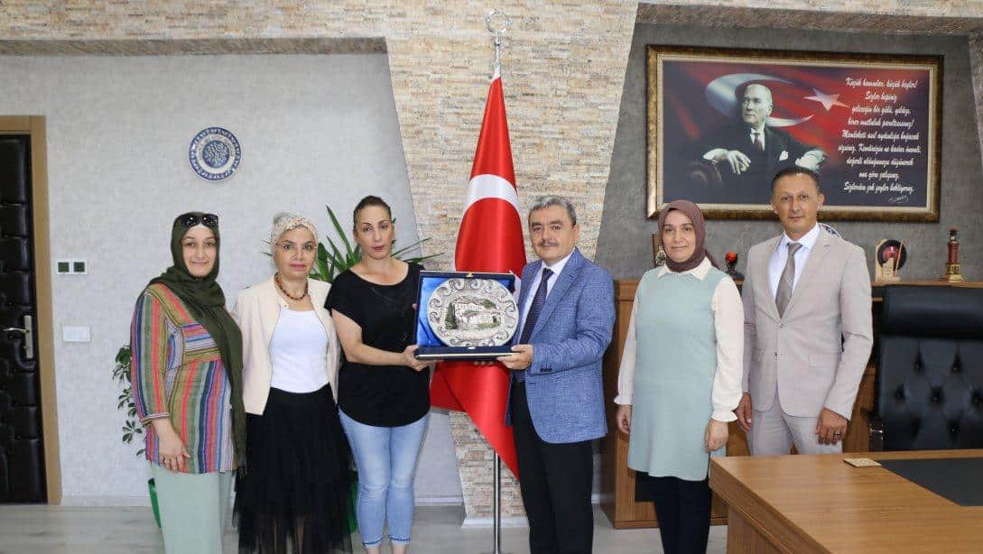 Amasya Şehit Mehmet Gök Halk Eğitimi Merkezi Usta Öğreticilerinden Ziyaret