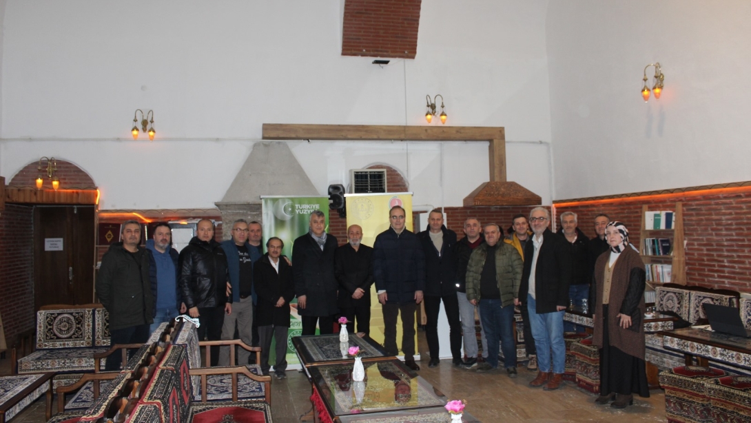 ŞEHİR VE KÜLTÜR AKADEMİSİNİN İKİNCİ DÖNEM PROGRAMININ İLK KONUĞU ARKEOLOG SAYIN MUZAFFER DOĞANBAŞ OLDU