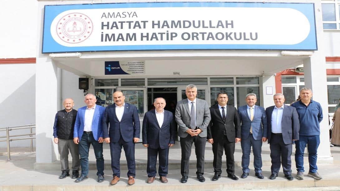 ÖĞRENCİLERİMİZ, AMASYA'DAN FİLİSTİN'E GÖNÜL KÖPRÜSÜ KURDULAR