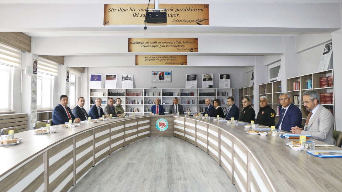 VALİ YARDIMCIMIZ SAYIN ADEM ÜNAL BAŞKANLIĞINDA 10 KASIM ATATÜRK'Ü ANMA PROGRAMI TOPLANTISI YAPILDI